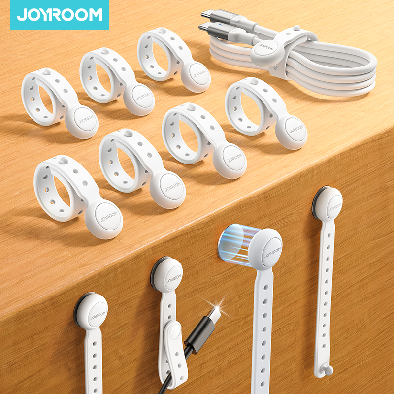 Joyroom 6/12PCS Magnetic Cable Management Ties Wire