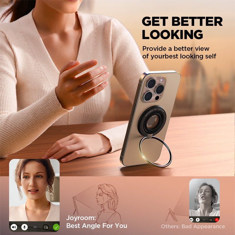 Joyroom Magnetic Ring Phone Holder Colorful Kickstand