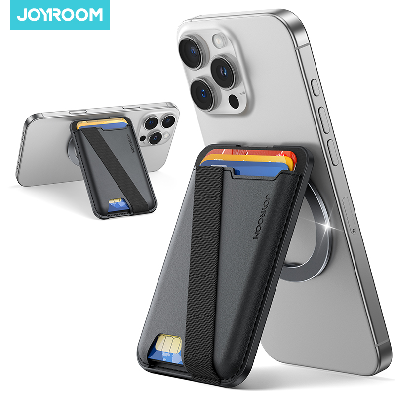 Joyroom Phone Card Holder Magnetic Wallet for iPhone