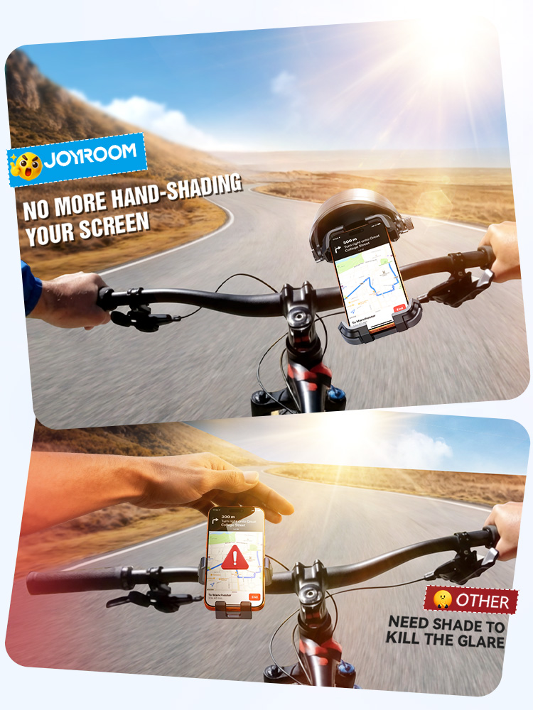 JOYROOM Bike Phone Holder Mount 1s Quick Lock