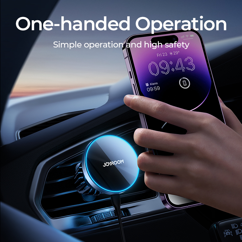 Joyroom Magnetic Car Mount Wireless Car Charger for