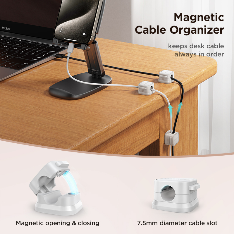 Joyroom 3/6 Pcs Magnetic Cable Clip Cable Holder