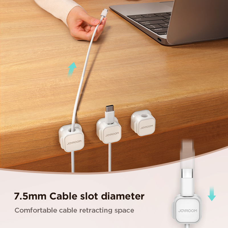 Joyroom 3/6 Pcs Magnetic Cable Clip Cable Holder