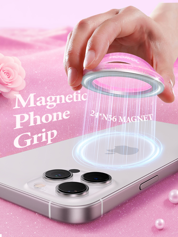 JOYROOM Magnetic Phone Grip Silicone Finger Loop Grip