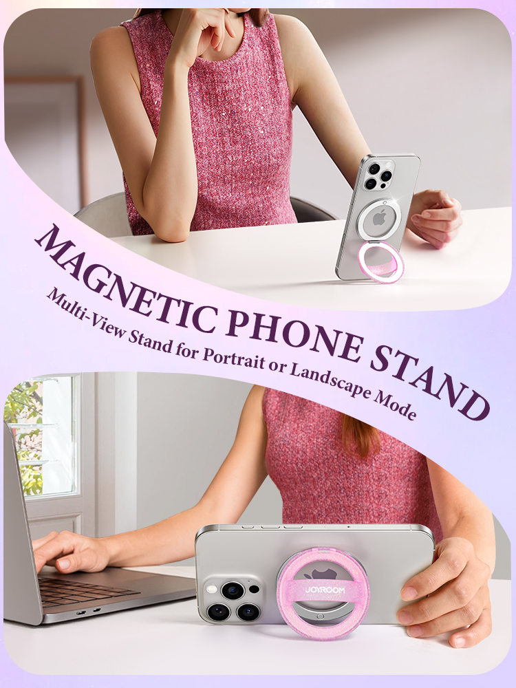JOYROOM Magnetic Phone Grip Silicone Finger Loop Grip
