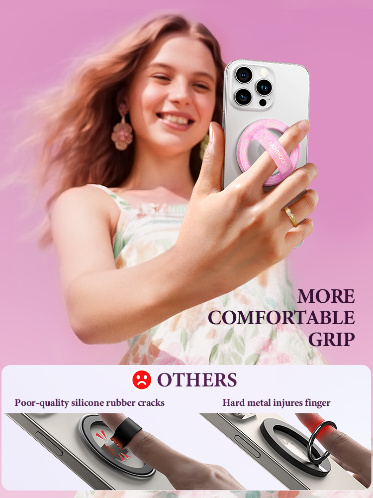 JOYROOM Magnetic Phone Grip Silicone Finger Loop Grip