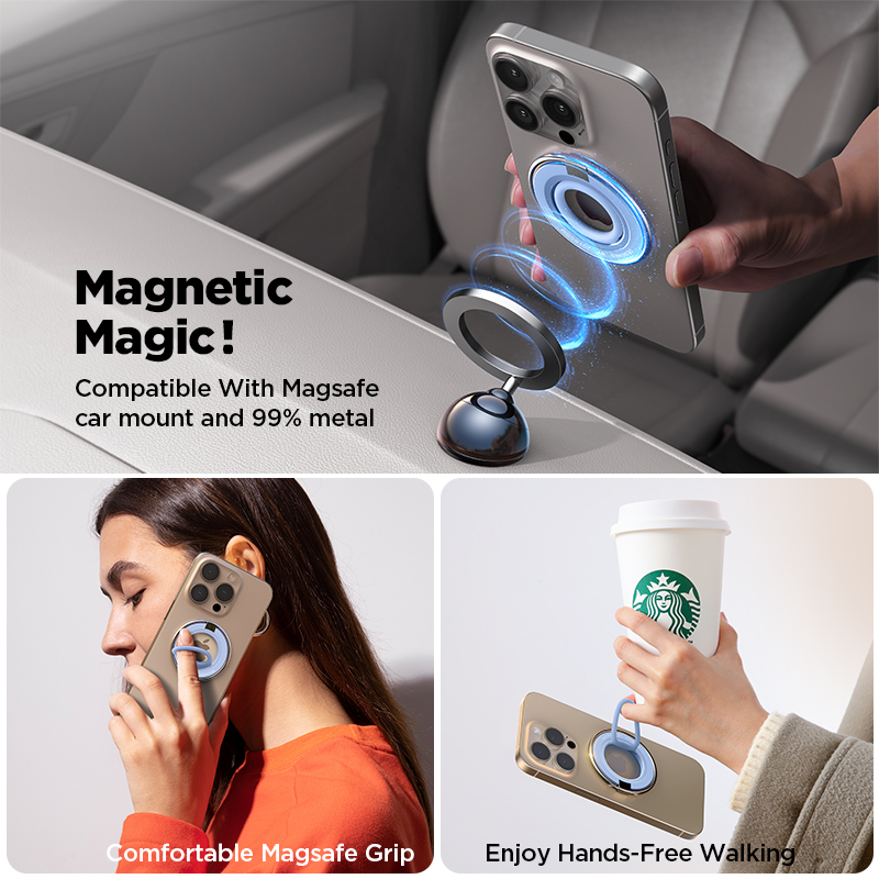 Joyroom Colorful Ring Phone Holder Magnetic Kickstand