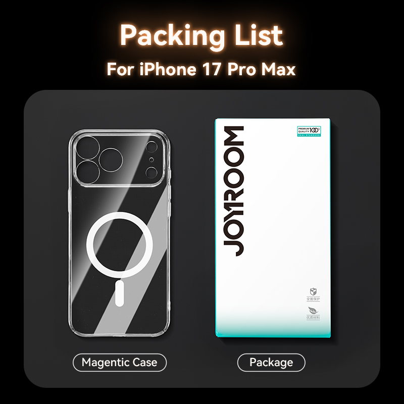 Joyroom Magnetic Case For iPhone 17 Pro Max Case Anti