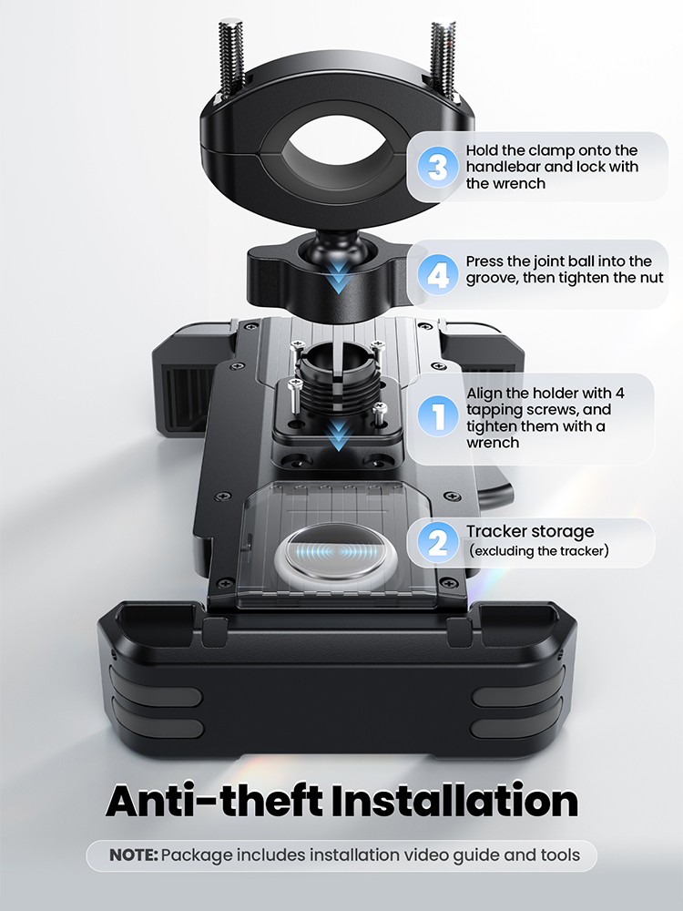Joyroom Bike Phone Holder Phone With Hidden Tracker