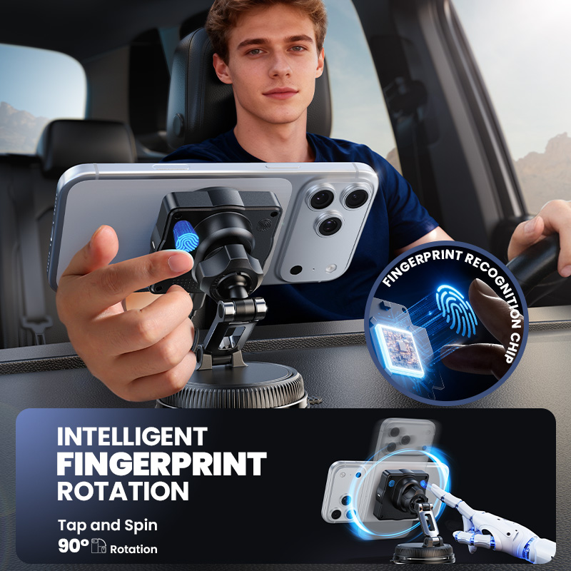 Joyroom Magnetic Car Mount Charger Smart