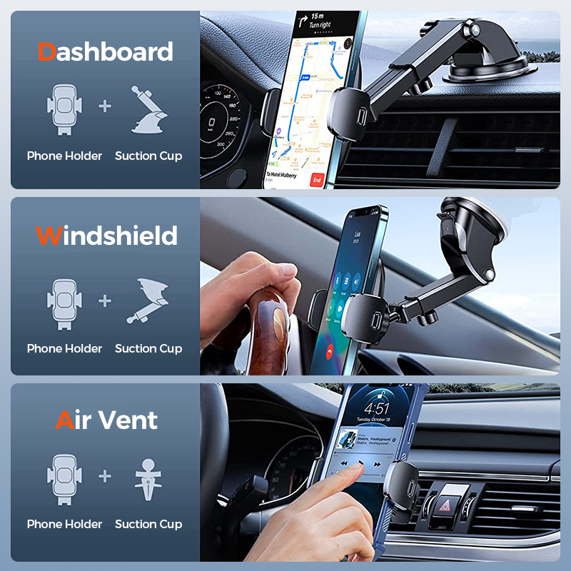 Joyroom Universal Car Phone Holder Mount Dashboard