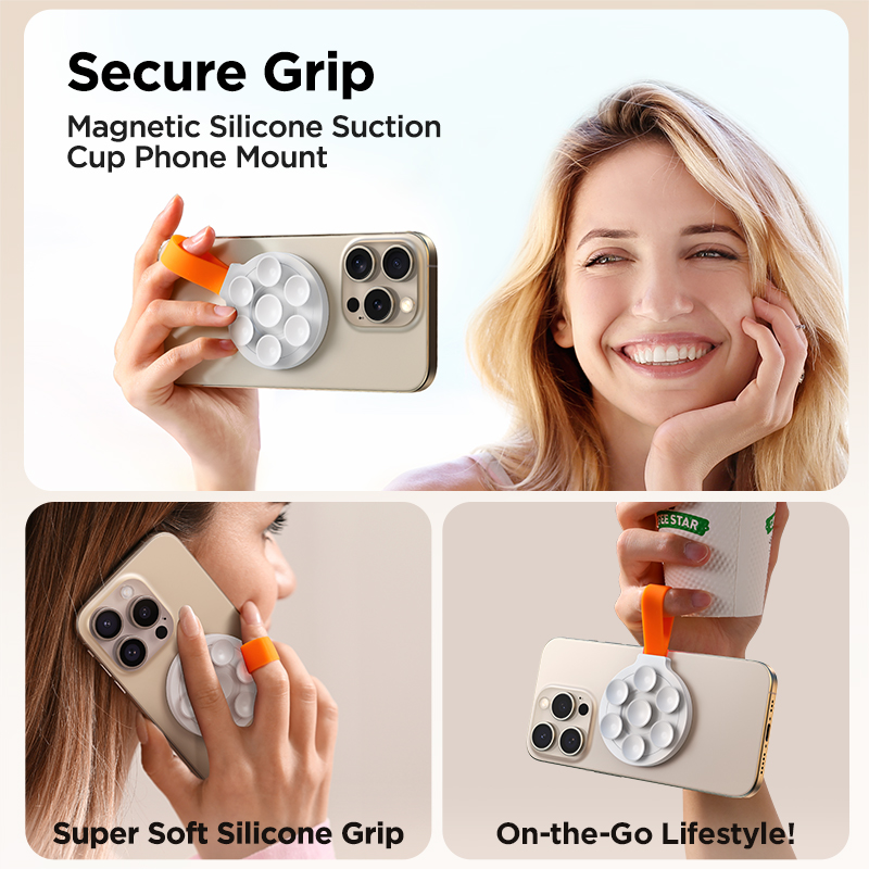Joyroom Magnetic Suction Cup Phone Mount Universal