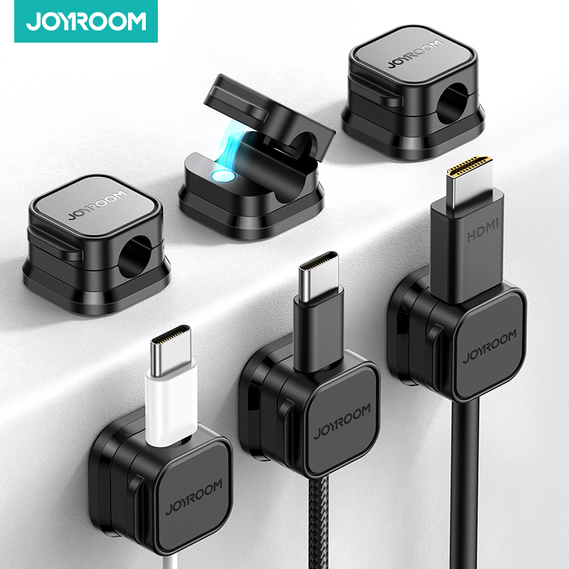 Joyroom Magnetic Cable Clips Cable Smooth Adjustable