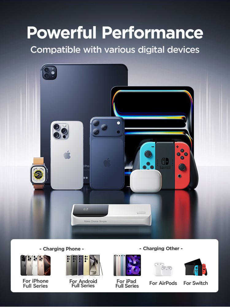 Joyroom 10000/20000mAh Mini Power Bank 22.5W Fast