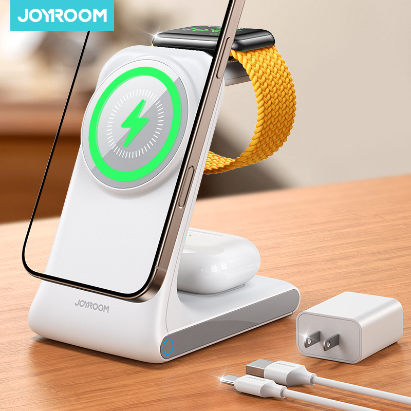 Joyroom 3-in-1 Magnetic Wireless Charging Station