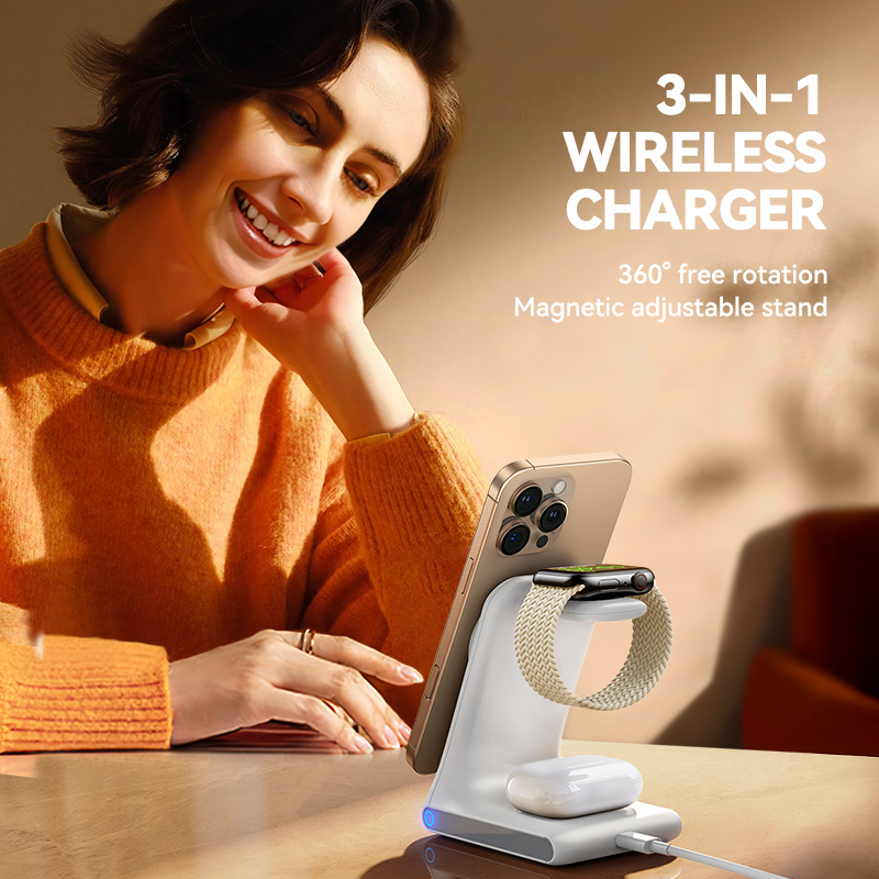 Joyroom 3-in-1 Magnetic Wireless Charging Station