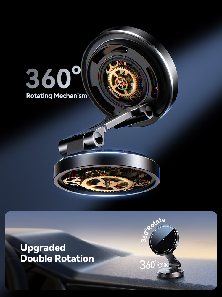 JOYROOM Magnetic Car Phone Mount Charger with