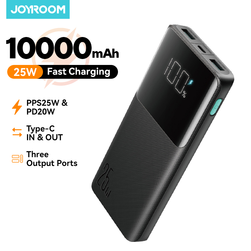 Joyroom Power Bank 10000mAh 25W Fast Charging For