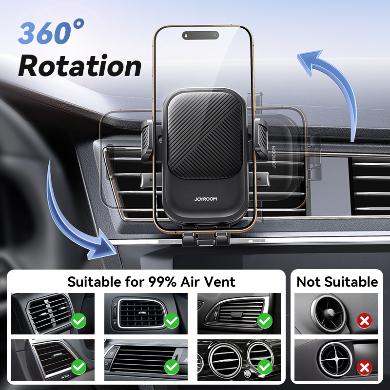 Joyroom Phone Holder Mount for Car Air Vent Hands-Free