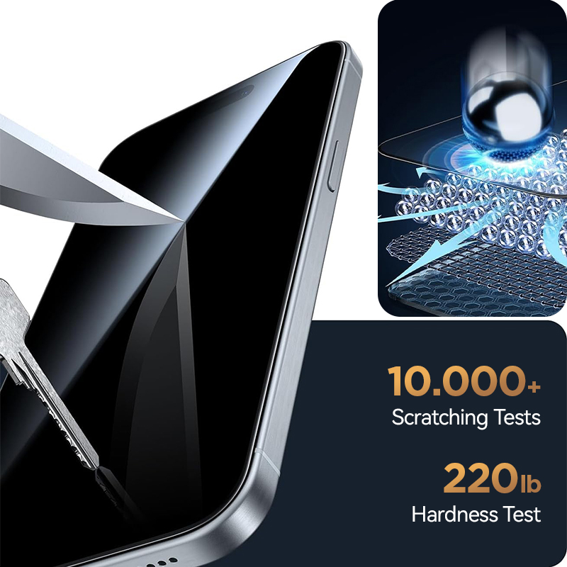 Joyroom 1/2pcs Anti-spy Tempered Glass Private Screen