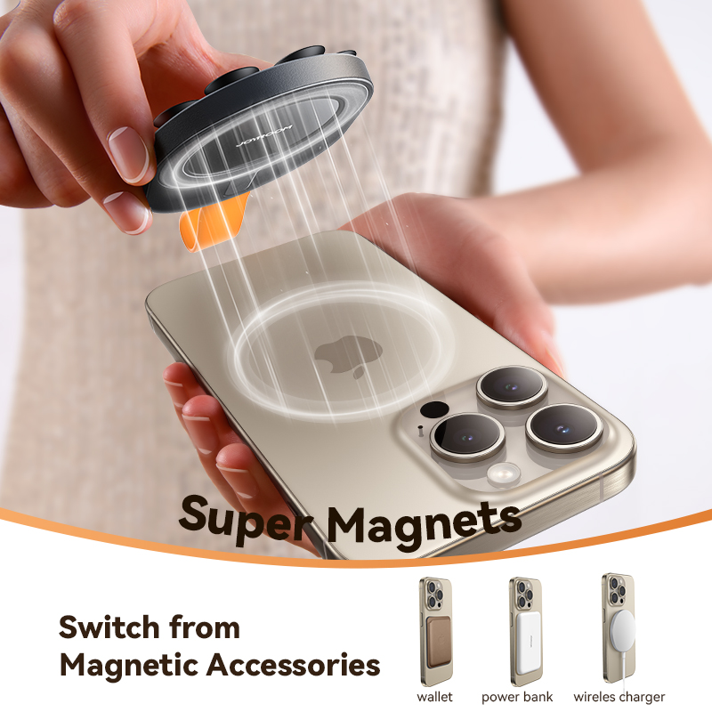 Joyroom Upgraded Magnetic Suction Cup Phone Grip Phone