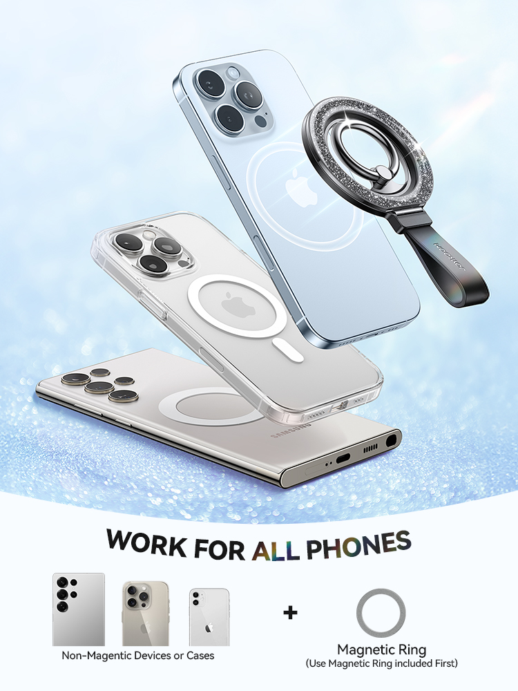 Joyroom Magnetic Phone Ring Holder with Super Magnet